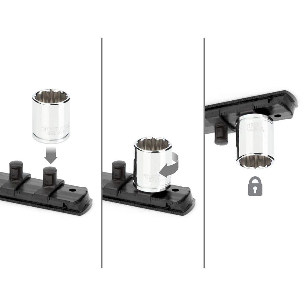 TEKTON 3/8 in. Drive 12-Point Socket Set (15-Piece) 2 TEKTON 3/8 in. Drive 12-Point Socket Set (15-Piece) - Image 2