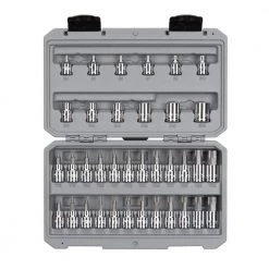 TEKTON 3/8 in. Drive Torx/TR Torx Bit and External Star Socket Set (36-Piece)