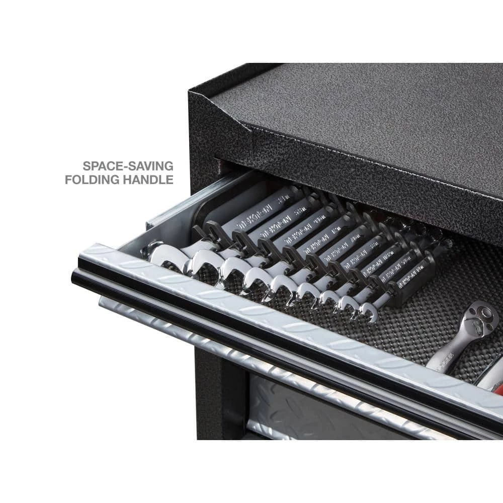 TEKTON 5 in. 9-Tool Store-and-Go Wrench Rack Keeper in Black 3 TEKTON 5 in. 9-Tool Store-and-Go Wrench Rack Keeper in Black - Image 3