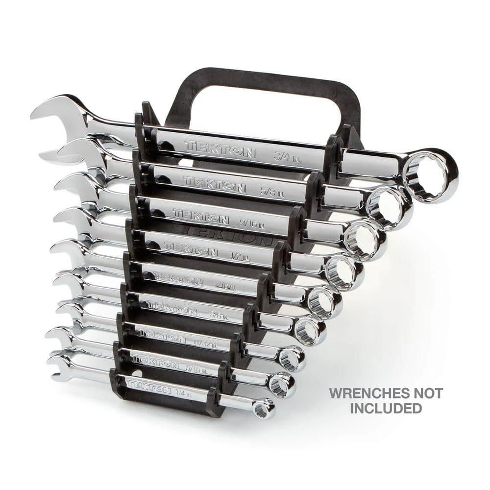 TEKTON 5 in. 9-Tool Store-and-Go Wrench Rack Keeper in Black 5 TEKTON 5 in. 9-Tool Store-and-Go Wrench Rack Keeper in Black - Image 5