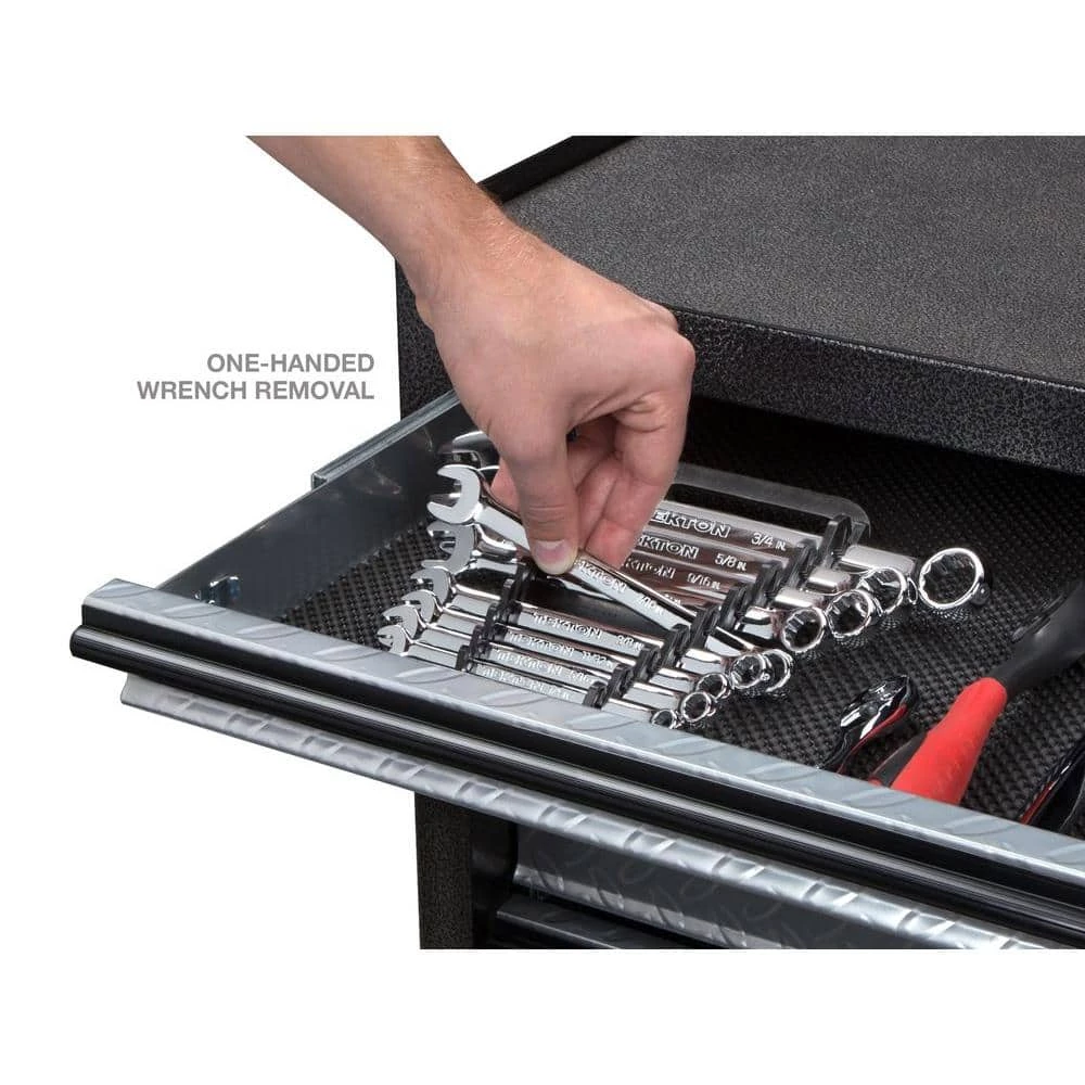 TEKTON 5 in. 9-Tool Store-and-Go Wrench Rack Keeper in Black 9 TEKTON 5 in. 9-Tool Store-and-Go Wrench Rack Keeper in Black - Image 9