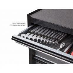TEKTON 5.75 in. 11-Tool Store-and-Go Wrench Rack Keeper in Black -TEKTON Sales Store tekton tool accessories 79347 44 1000