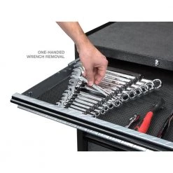 TEKTON 7.5 in. 15-Tool Store-and-Go Wrench Rack Keeper in Black -TEKTON Sales Store tekton tool accessories 79352 66 1000