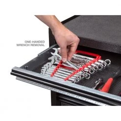 TEKTON 5.75 in. 11-Tool Store-and-Go Wrench Rack Keeper in Red 17 TEKTON 5.75 in. 11-Tool Store-and-Go Wrench Rack Keeper in Red -TEKTON Sales Store tekton tool accessories 79367 fa 1000