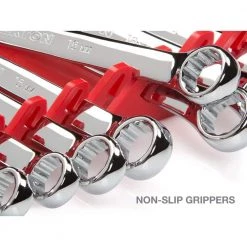 TEKTON 6.75 in. 13-Tool Store-and-Go Wrench Rack Keeper in Red -TEKTON Sales Store tekton tool accessories 79369 4f 1000