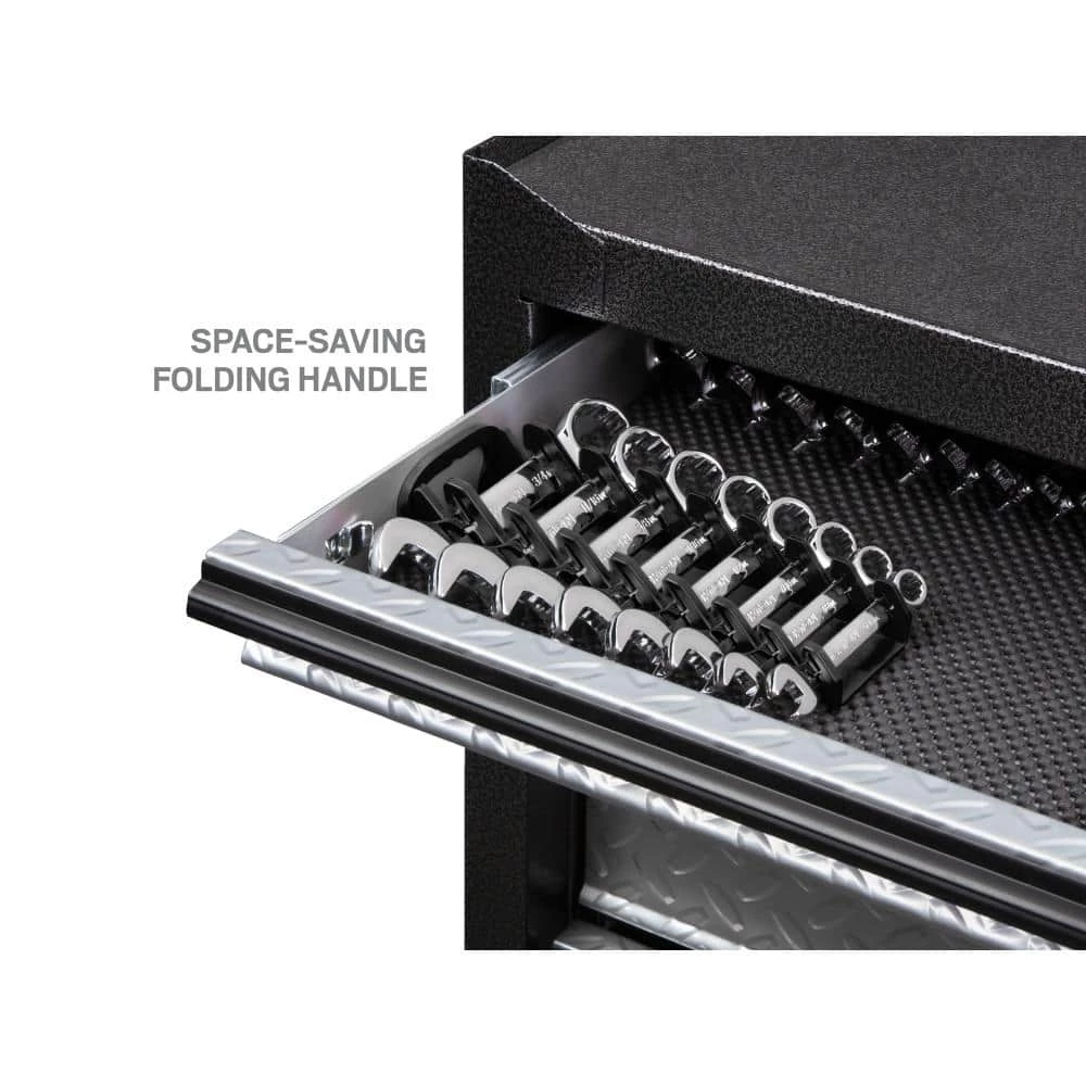 TEKTON 2.3 in. 8-Tool Store-and-Go Stubby Wrench rack Keeper in Black 5 TEKTON 2.3 in. 8-Tool Store-and-Go Stubby Wrench rack Keeper in Black - Image 5