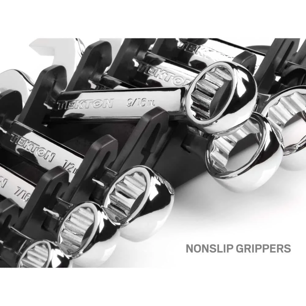 TEKTON 2.3 in. 8-Tool Store-and-Go Stubby Wrench rack Keeper in Black 3 TEKTON 2.3 in. 8-Tool Store-and-Go Stubby Wrench rack Keeper in Black - Image 3