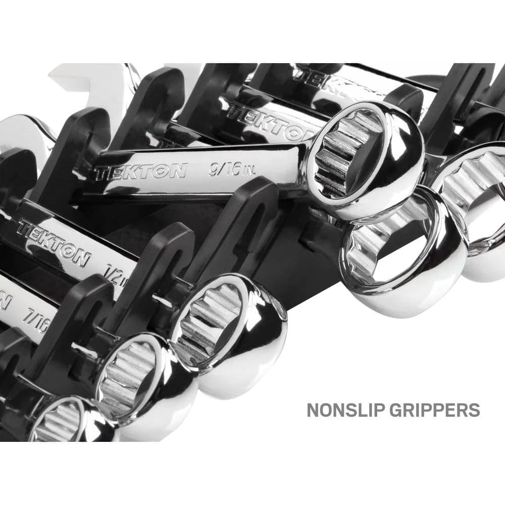 TEKTON 2.3 in. 8-Tool Store-and-Go Stubby Wrench rack Keeper in Black 8 TEKTON 2.3 in. 8-Tool Store-and-Go Stubby Wrench rack Keeper in Black - Image 8