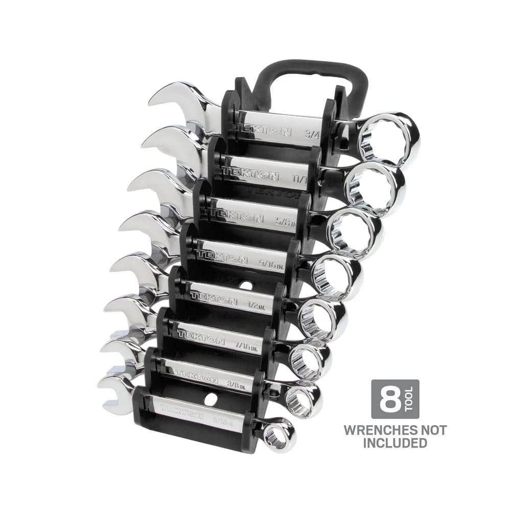 TEKTON 2.3 in. 8-Tool Store-and-Go Stubby Wrench rack Keeper in Black 7 TEKTON 2.3 in. 8-Tool Store-and-Go Stubby Wrench rack Keeper in Black - Image 7