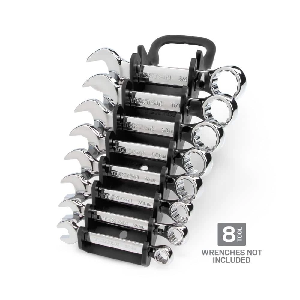 TEKTON 2.3 in. 8-Tool Store-and-Go Stubby Wrench rack Keeper in Black 2 TEKTON 2.3 in. 8-Tool Store-and-Go Stubby Wrench rack Keeper in Black - Image 2