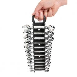 TEKTON 2.3 in. 12-Tool Store-and-Go Stubby Wrench Rack Keeper in Black -TEKTON Sales Store tekton tool accessories org21112 a0 1000