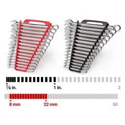 TEKTON Combination Wrench Set, 30-Piece (1/4-1 in., 8-22 mm) - Holder -TEKTON Sales Store tekton wrench sets 90191 c3 1000