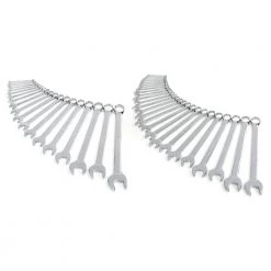 TEKTON 1/4 in. - 1-1/4 in., 6 mm - 32 mm Combination Wrench Set (46-Piece)