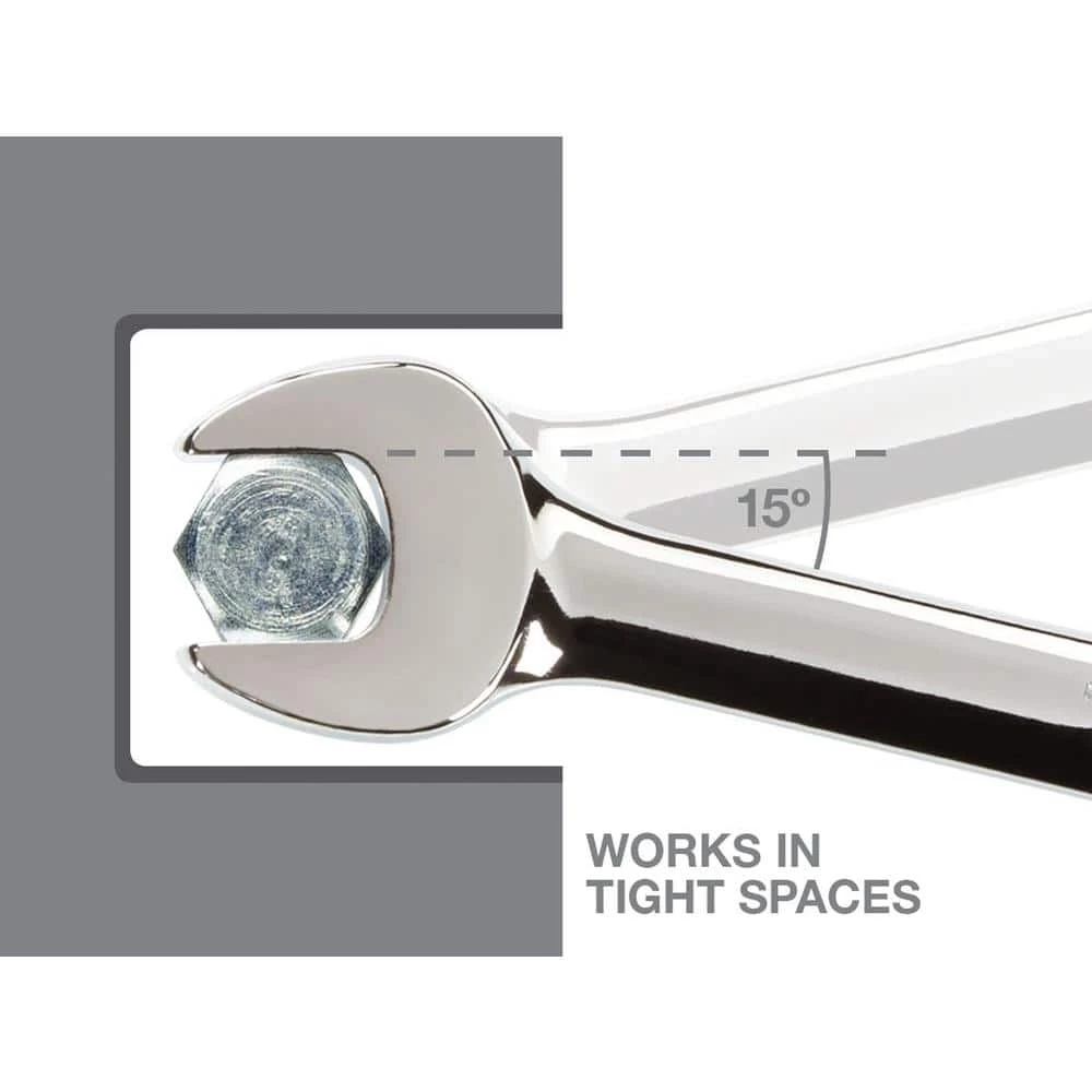 TEKTON 5/16-3/4 in. Stubby Combination Wrench Set (8-Piece) 9 TEKTON 5/16-3/4 in. Stubby Combination Wrench Set (8-Piece) - Image 9