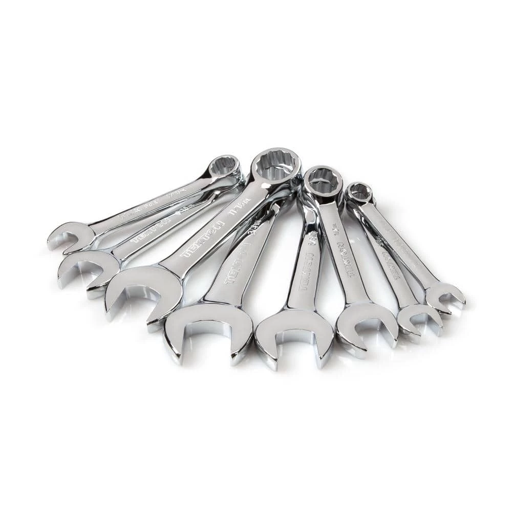 TEKTON 5/16-3/4 in. Stubby Combination Wrench Set (8-Piece) 8 TEKTON 5/16-3/4 in. Stubby Combination Wrench Set (8-Piece) - Image 8