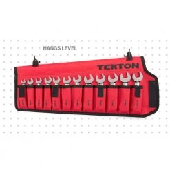 TEKTON 8-19 mm Stubby Combination Wrench Set with Pouch (12-Piece) -TEKTON Sales Store tekton wrench sets wrn01190 4f 1000